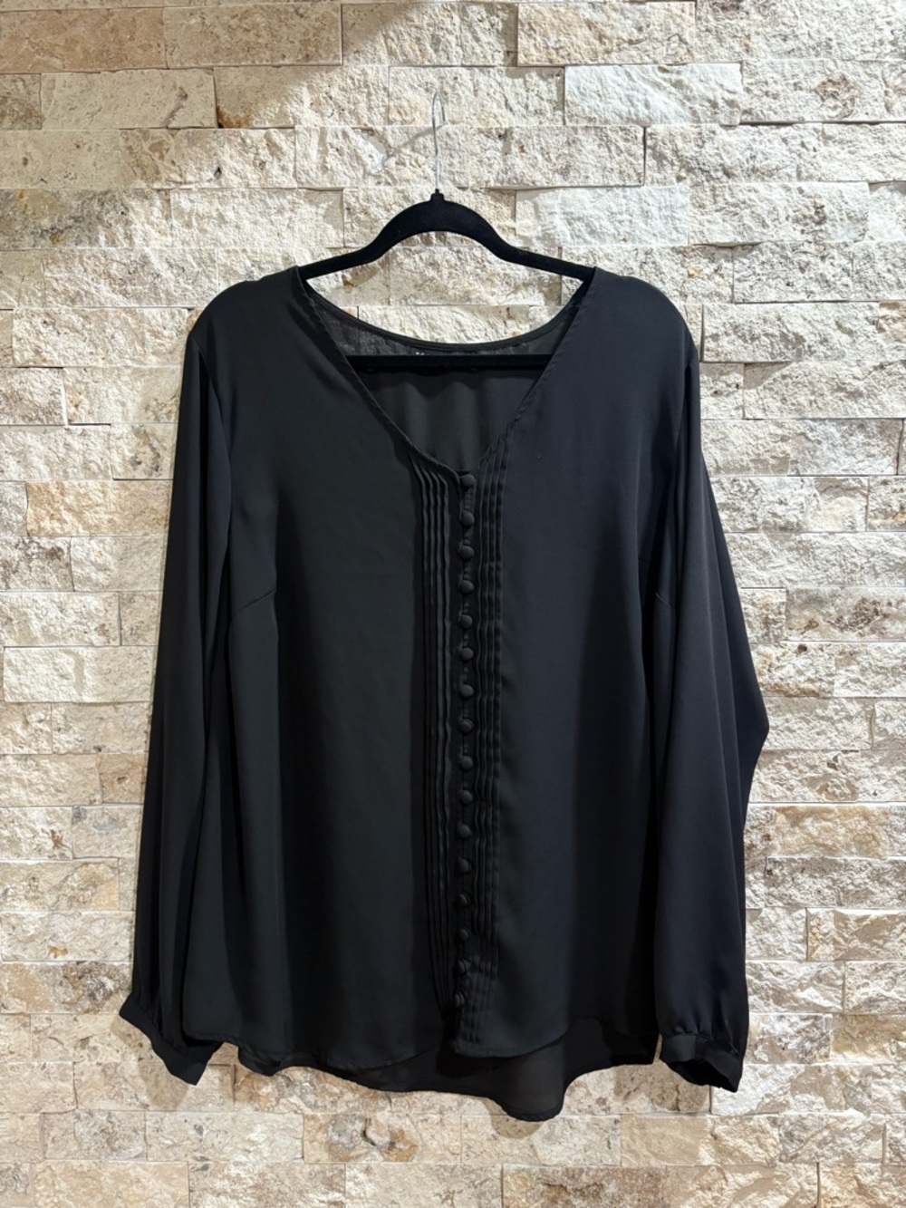 TORRID Black Blouse Size XXL / 2X